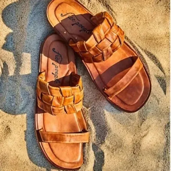🖤 Free People Winding River  Braided Sandal  EU 39.5 &amp; EU 40