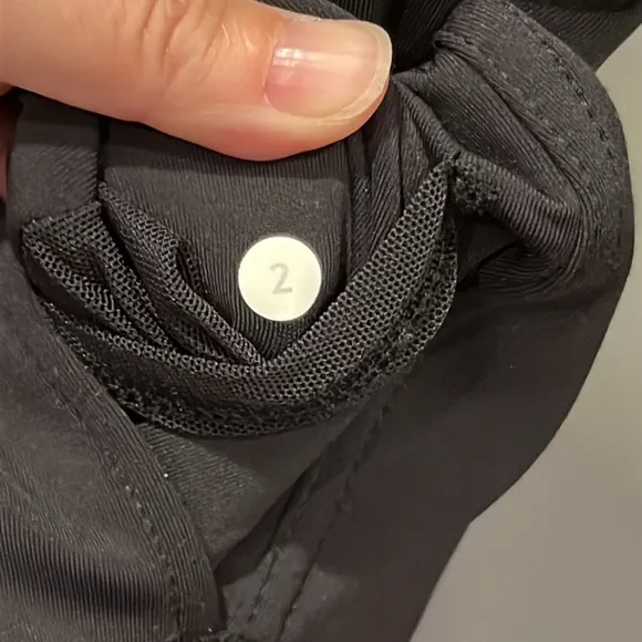 🇪🇸 Lululemon scuba hoodie jacket full zip side pockets black size 2