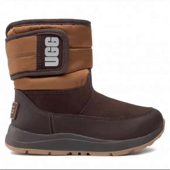 🥰 New Ugg Toty Weather Brown Boots Size Big kids 5