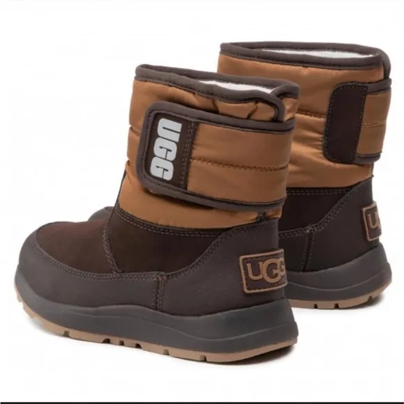 🥰 New Ugg Toty Weather Brown Boots Size Big kids 5