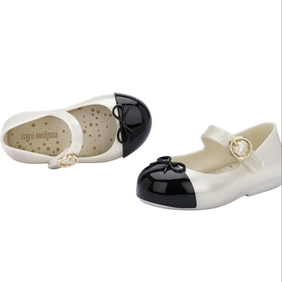 🆕 NIB Mini‎ Melissa Sweet Love Cap Ballet Flats
