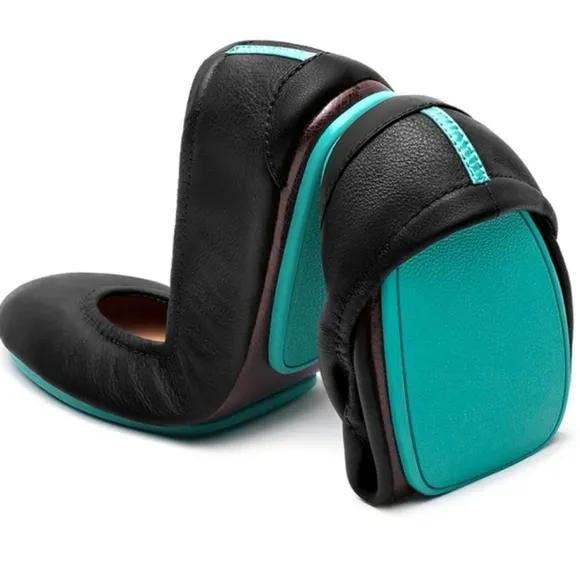 🌸 Tieks | Black Leather Flats, size 8