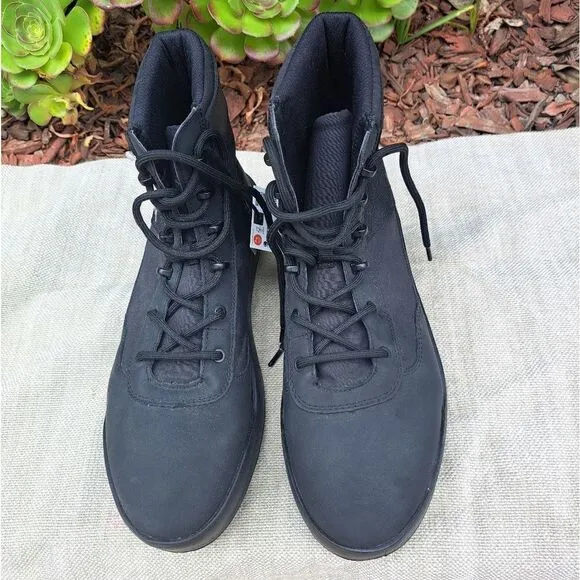 - Zara Men’s Sneakers  Black High Top Fashion Gym Shoes Size 9 New
