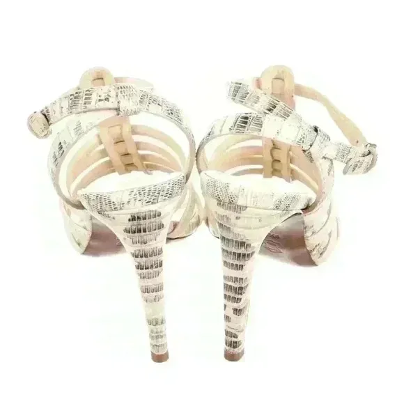 $125 HOST PICK! 💕💜💗TORY BURCH Embossed Leather Strappy Sandals
