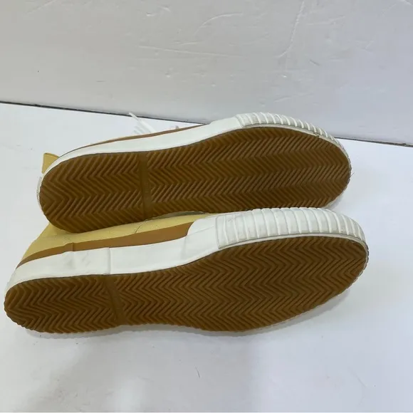3.1 PHILLIP LIM MOONSTAR HIGH TOP SNEAKERS IN MUSTARD YELLOW