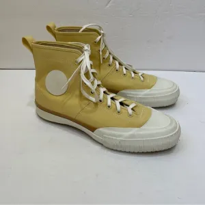 3.1 PHILLIP LIM MOONSTAR HIGH TOP SNEAKERS IN MUSTARD YELLOW