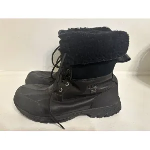 [5521-BLK] Men UGG Butte Coldweather Waterproof Boots Black‎  Size 10