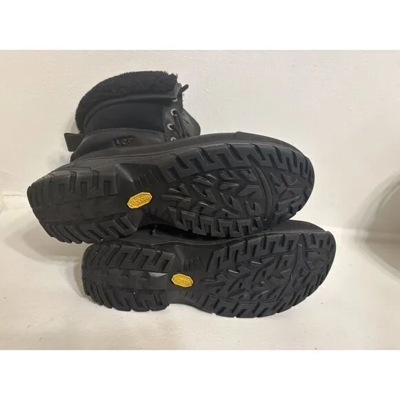 [5521-BLK] Men UGG Butte Coldweather Waterproof Boots Black‎  Size 10