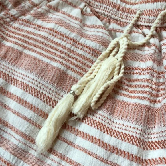 Abercrombie   Fitch Stripe Drawstring Waist Shorts
