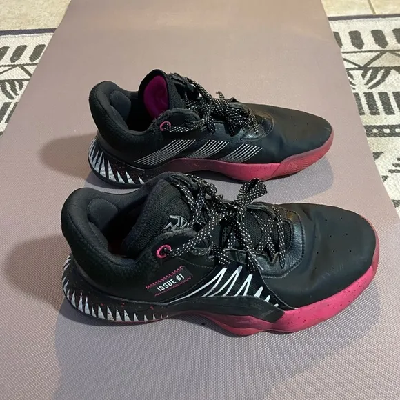 Adidas 2019 Marvel x D.O.N. Issue #1 GCA 'Symbiote Spider-Man' Sneakers 8 Men’s
