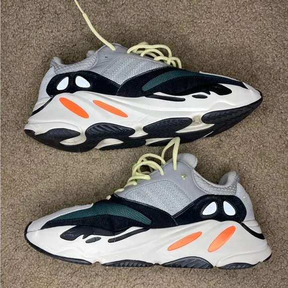 Adidas Gray and Black Sneakers with Retro Chunky Design