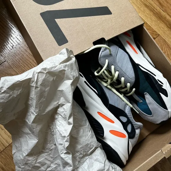 Adidas Gray and Black Sneakers with Retro Chunky Design