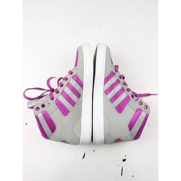 Adidas Hardcourt HI-J Big Tref Purple/Gray High top Sneakers