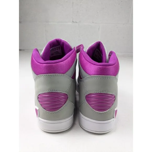 Adidas Hardcourt HI-J Big Tref Purple/Gray High top Sneakers