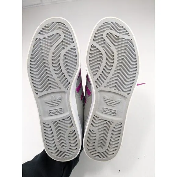 Adidas Hardcourt HI-J Big Tref Purple/Gray High top Sneakers
