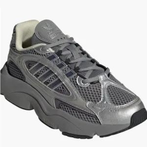 Adidas New Women Ozmillen Grey Black Violet Chunky Sneakers Shoes Size 8