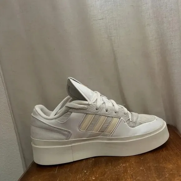 Adidas Originals Forum Low Bonega Floral White US 9.5 Men 11.5 Women Platform