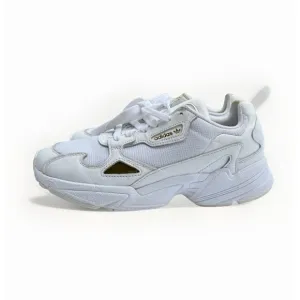 Adidas Originals Women’s Falcon Chunky Sneakers – Size 9 White Gold