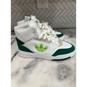 Adidas Originals Drop Step XL White Green High Top Men's Sneakers GZ1574 Sz 7