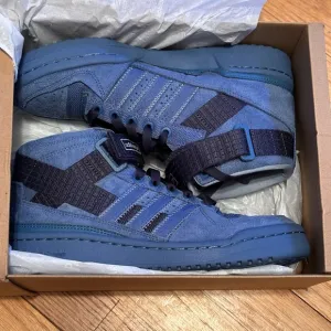 Adidas Parley Men's Blue High-Top Sneakers