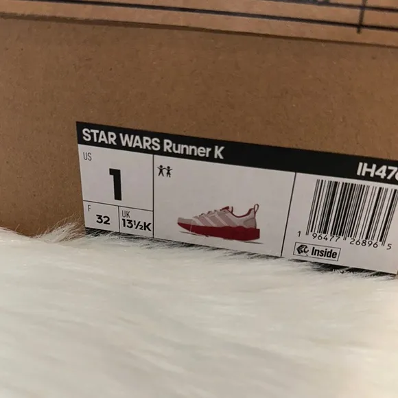 Adidas Red and White Sneakers Modern Chunky Design