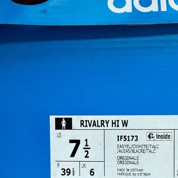 Adidas Rivalry 86- High Top Leather Sneakers