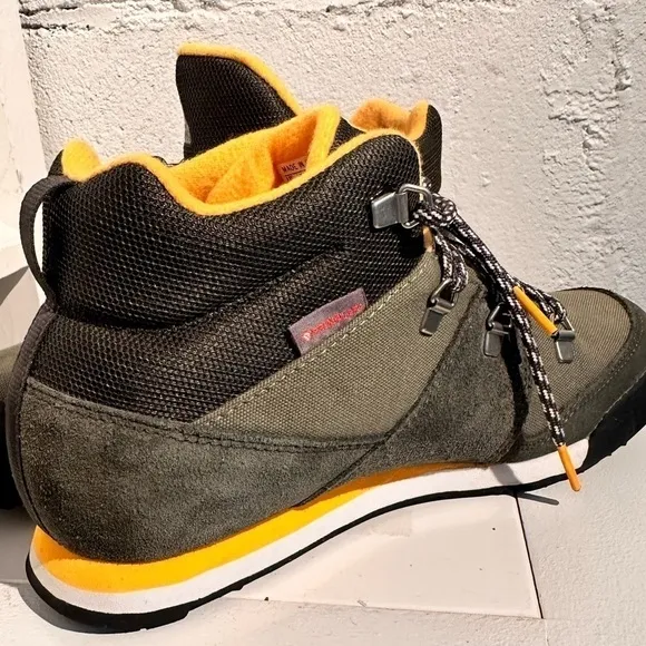 Adidas Snowpitch Green Gold  High Top Sneaker Hiker Grip Bottom Men’s 5.5