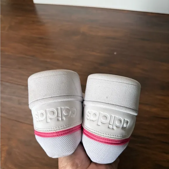 Adidas Women's White and Pink Sneakers-Bold 3.0 Chunky Heel-Size 9