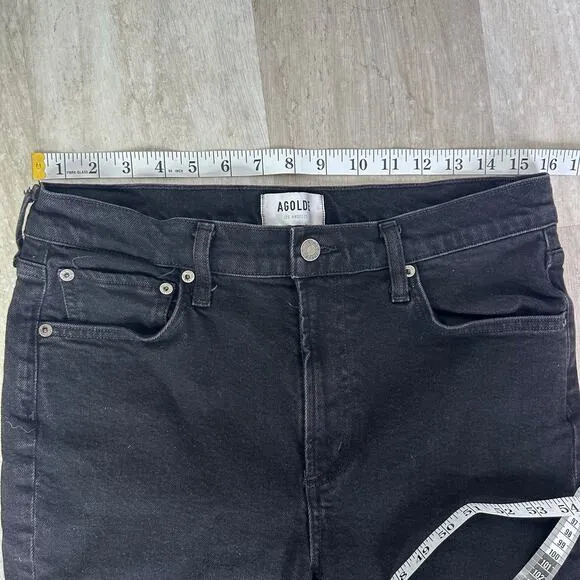 Agolde Merrel Mid Rise Straight Jeans size 29