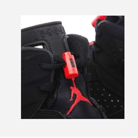 Air Jordan 6 Infer Red Black Sneakers 2000 OG Retro Size 10.5