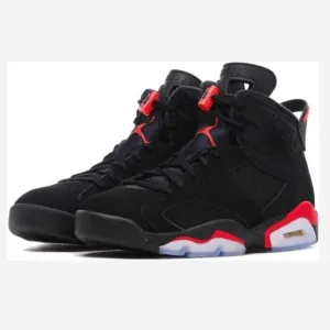 Air Jordan 6 Infer Red Black Sneakers 2000 OG Retro Size 10.5