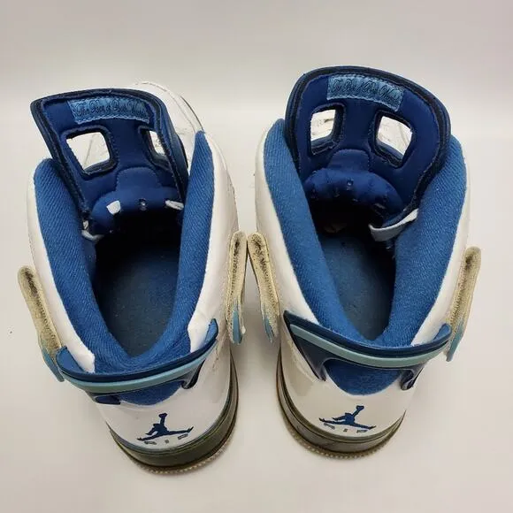 Air Jordan Force VI High Top White Court University Blue 343064-142 Size 11