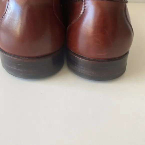 Alan Edmonds men’s dress tassel loafers Maxfield Chica skin size 9 1/2EEE.