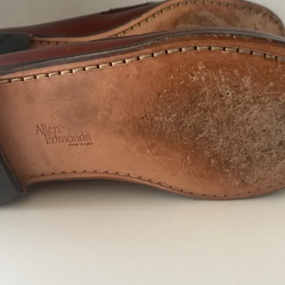 Alan Edmonds men’s dress tassel loafers Maxfield Chica skin size 9 1/2EEE.