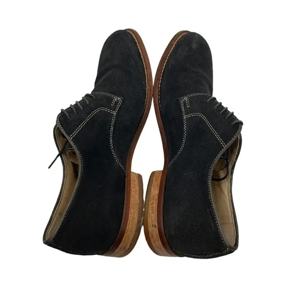 Aldo Blue Suede Lace Up Dress Shoe Loafers Size 8 Men's