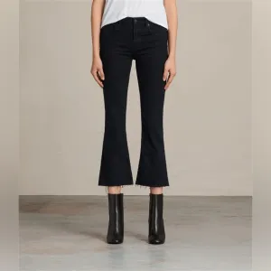 ✨ALL SAINTS✨ Heidi Cropped Flared Jeans