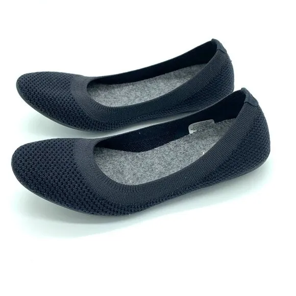 Allbirds Navy Blue Tree Breezers Ballet Flats Size 7.5