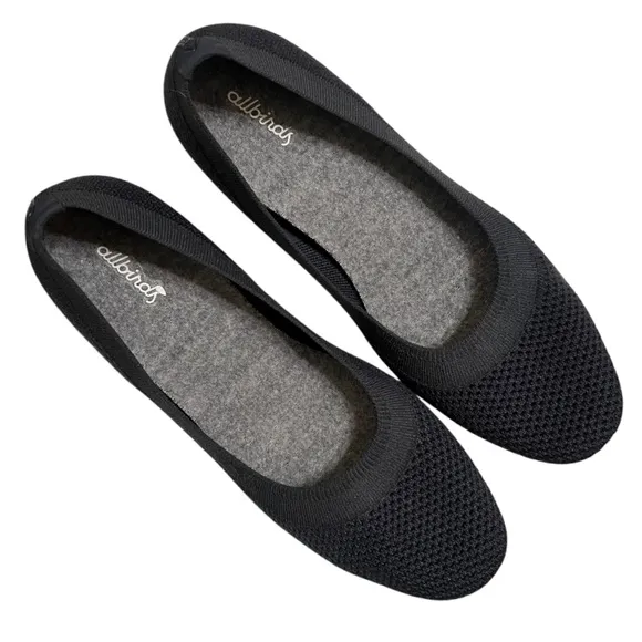 Allbirds Tree Breezer Ballet Flats Size 9.5 in Navy