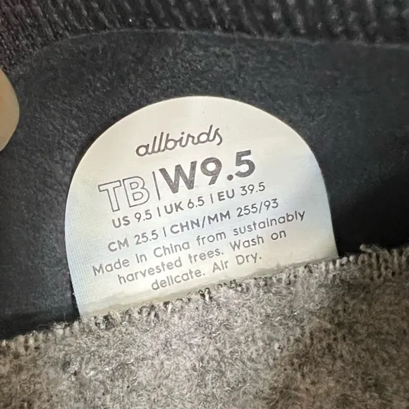 Allbirds Tree Breezer Ballet Flats Size 9.5 in Navy