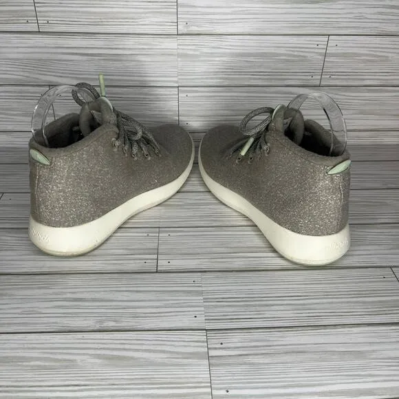 Allbirds Women's Gray Women's Wool Runner-up Mizzles High Top Sneakers Size 8