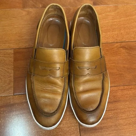 Allen Edmonds &quot;RANDOLPH&quot; Leather Penny Loafers Dress Sneakers 9