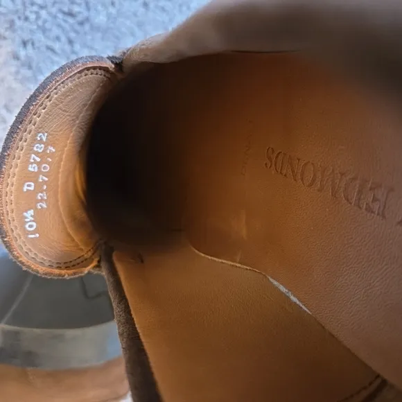 Allen Edmonds Brown Suede Penny Loafers