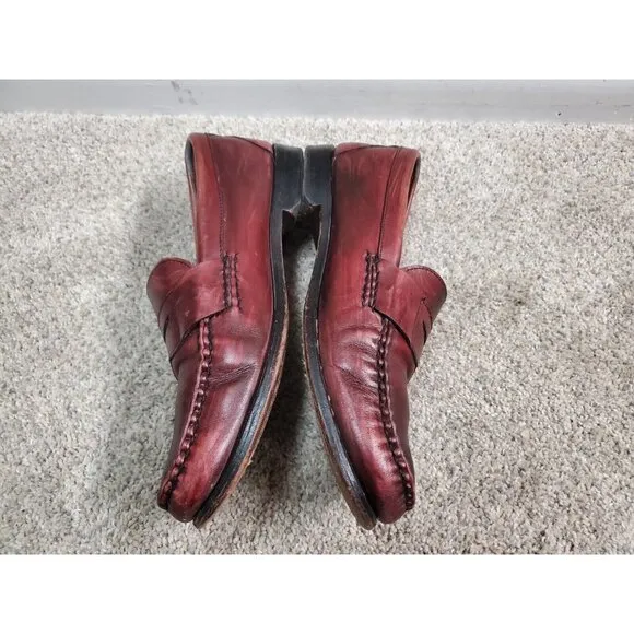 Allen Edmonds Cavanaugh Mens 12 D Brown Leather Penny Loafers Dress Casual Shoes