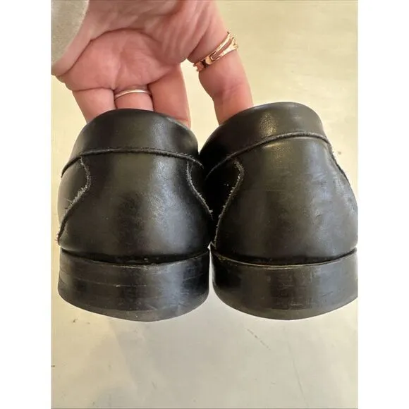 Allen Edmonds Cavanaugh‎ Penny Loafers Dress Shoes Black Leather Men's Size 10.5