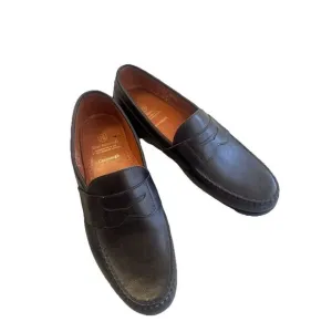 Allen Edmonds Cavanaugh‎ Penny Loafers Dress Shoes Black Leather Men's Size 10.5