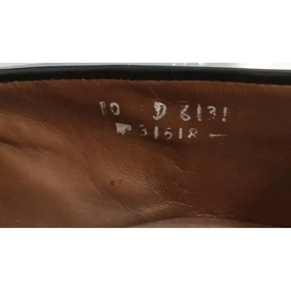 Allen Edmonds Cornelius Kiltie Black Leather Tasseled Men's Loafer Size 10D NWOB
