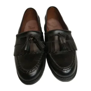 Allen Edmonds Cornelius Kiltie Black Leather Tasseled Men's Loafer Size 10D NWOB