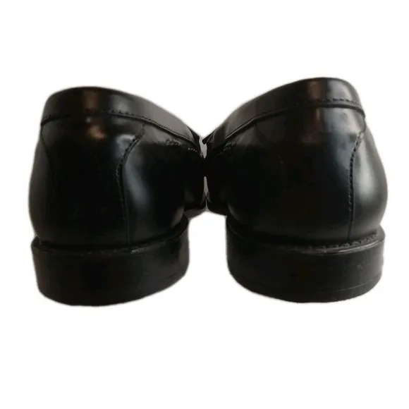 Allen Edmonds Cornelius Kiltie Black Leather Tasseled Men's Loafer Size 10D NWOB