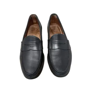 Allen Edmonds Kearney Black Leather Penny Loafers Dress Shoes Slip On Mens 9