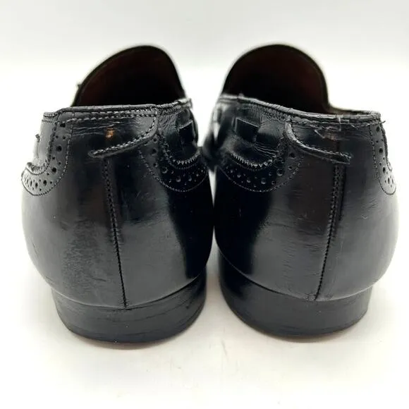 Allen Edmonds Manchester Wingtip Tassel Leather Loafers SIZE 10.5 Classic Formal